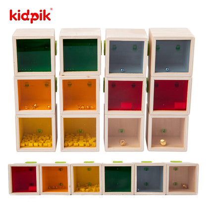 Montessori Wooden Sound Matching Game 12pc Kids Toy
