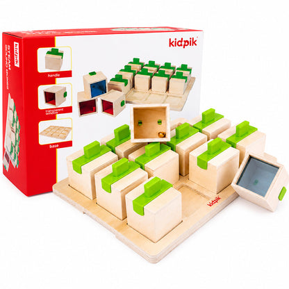 Montessori Wooden Sound Matching Game 12pc Kids Toy