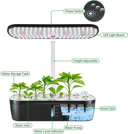 Indoor Garden Growing System Hydroponic Kit