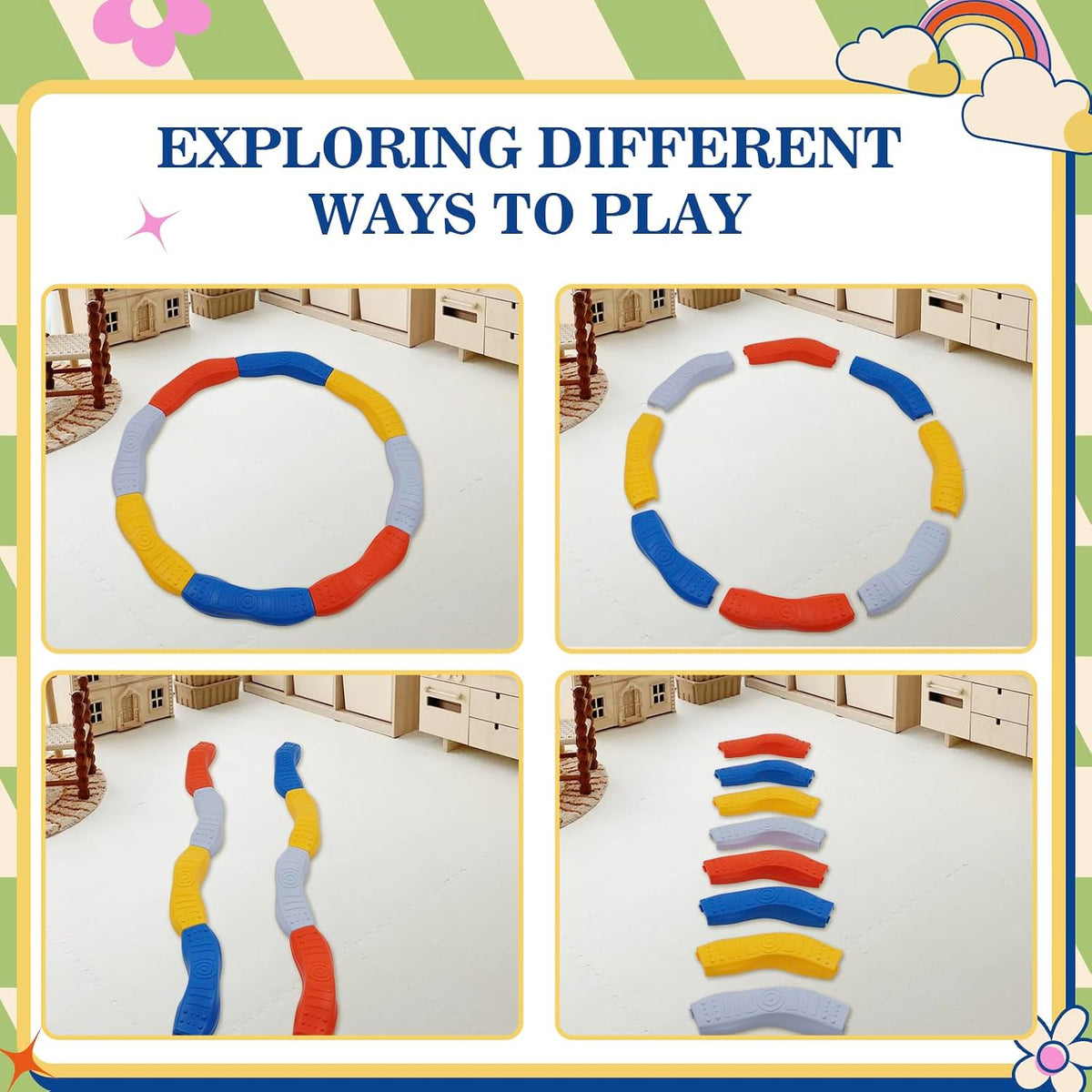 Sensory Balance Beam Set
