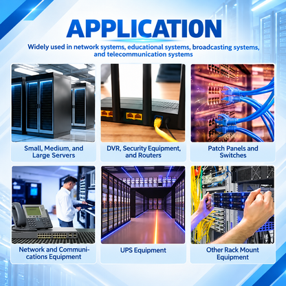 6U Cabinet Server Network Data Rack Wall Mount