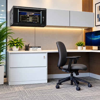 6U Cabinet Server Network Data Rack Wall Mount