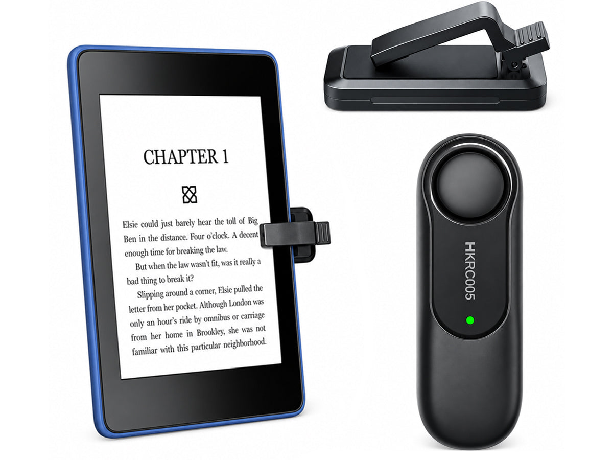 Remote Control Page Turner for Kindle, eReader, iPad and Phone