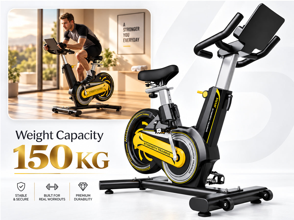 Adjustable Exercise Bike Spin Bike Heavy Duty