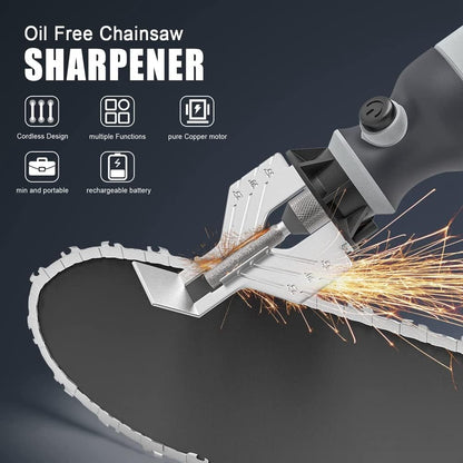 Cordless Electric Chainsaw Sharpener Kit