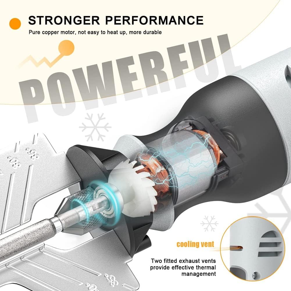 Cordless Electric Chainsaw Sharpener Kit