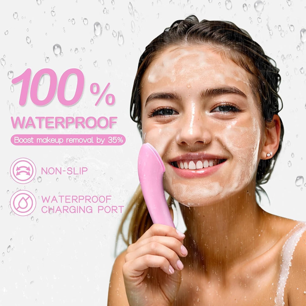 Electric Facial Cleansing Brush Waterproof