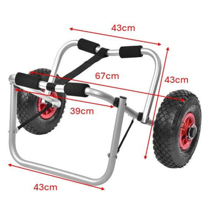 Folding Kayak Trolley Canoe Cart