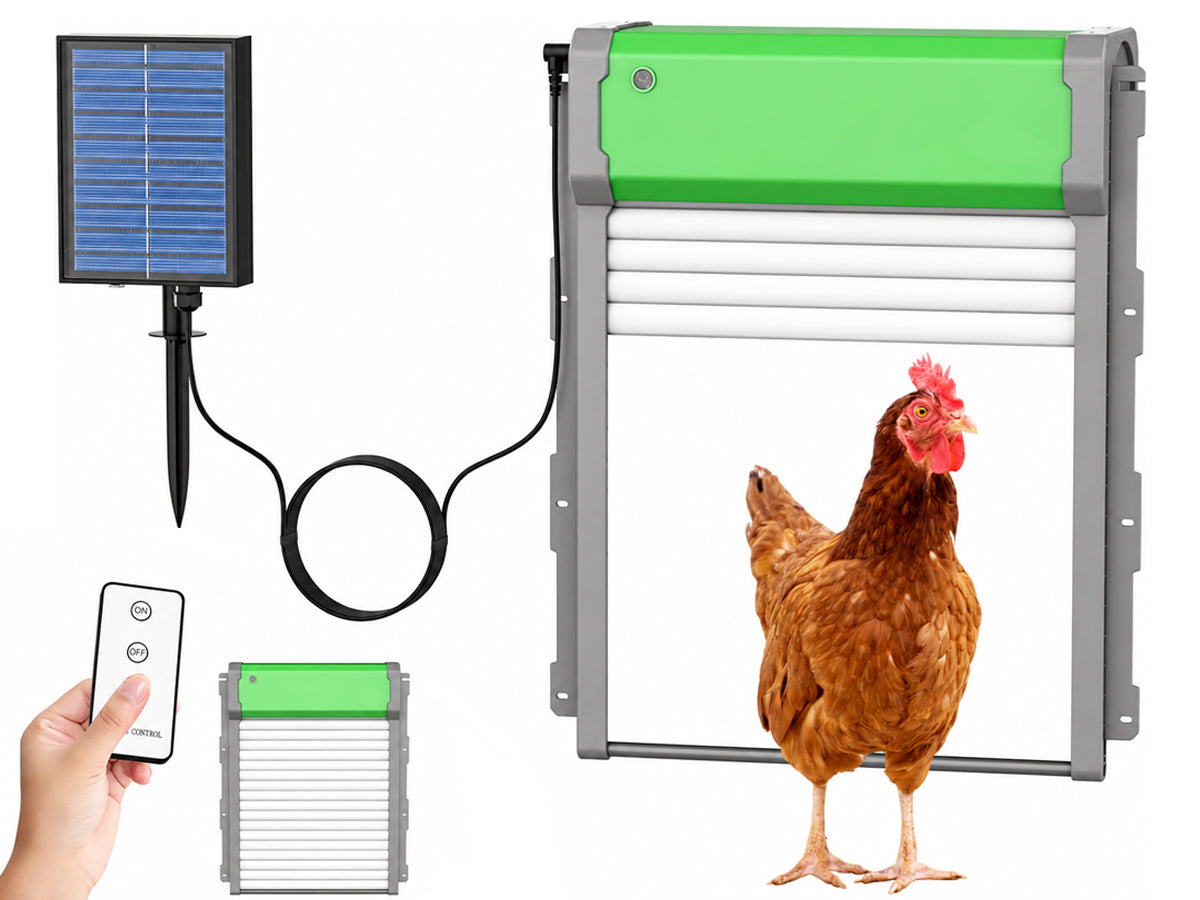 Automatic Chicken Coop Door - Solar Powered