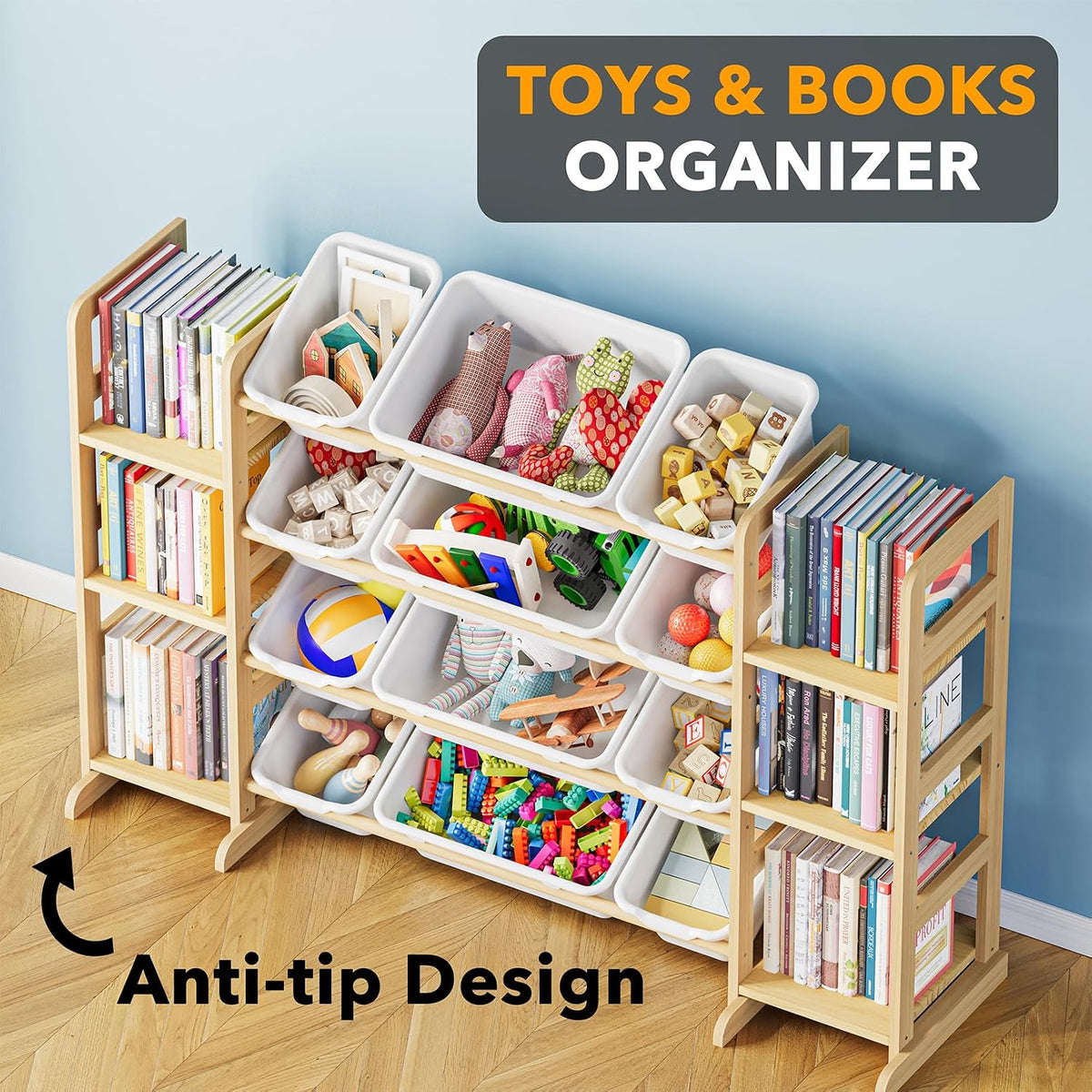 Kids Toy Storage Organizer