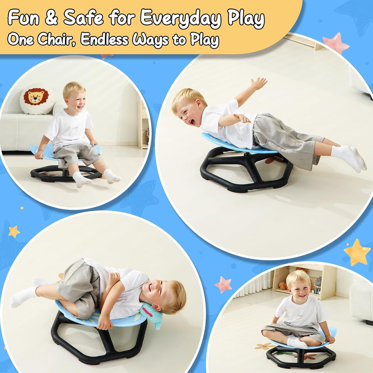 Kids Sensory Spinning Chair