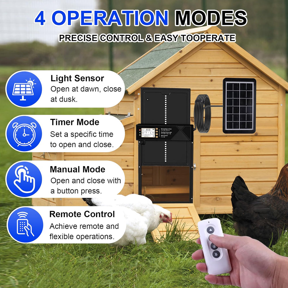 Automatic chicken coop door