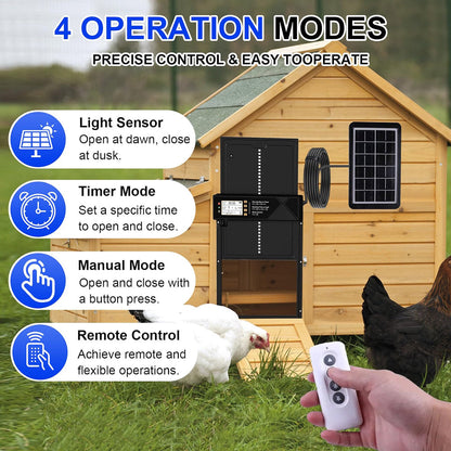 Automatic chicken coop door