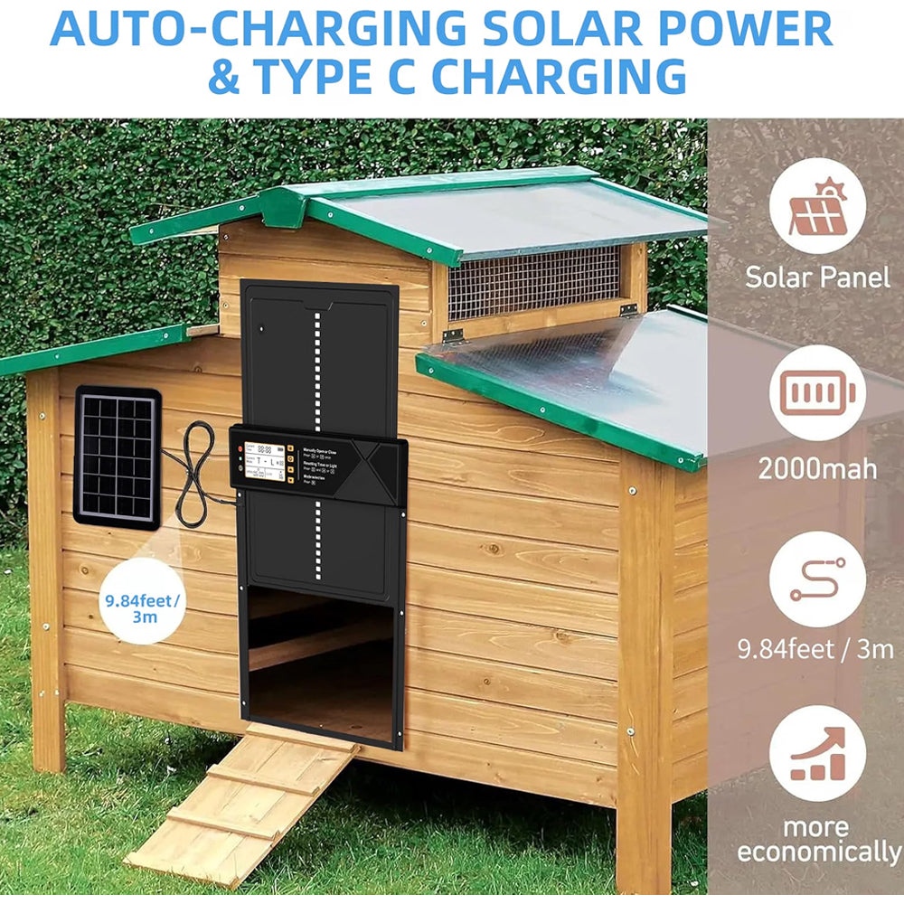 Automatic chicken coop door