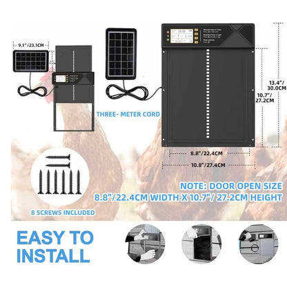 Automatic chicken coop door