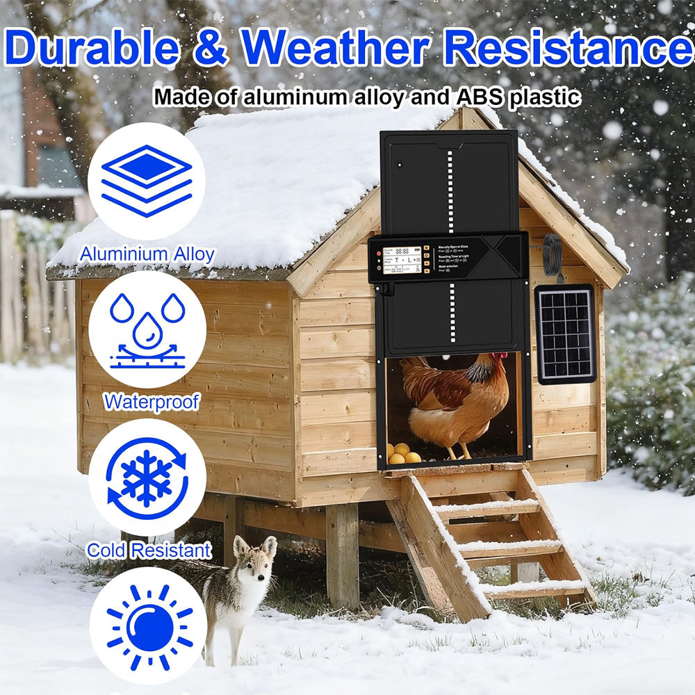 Automatic chicken coop door