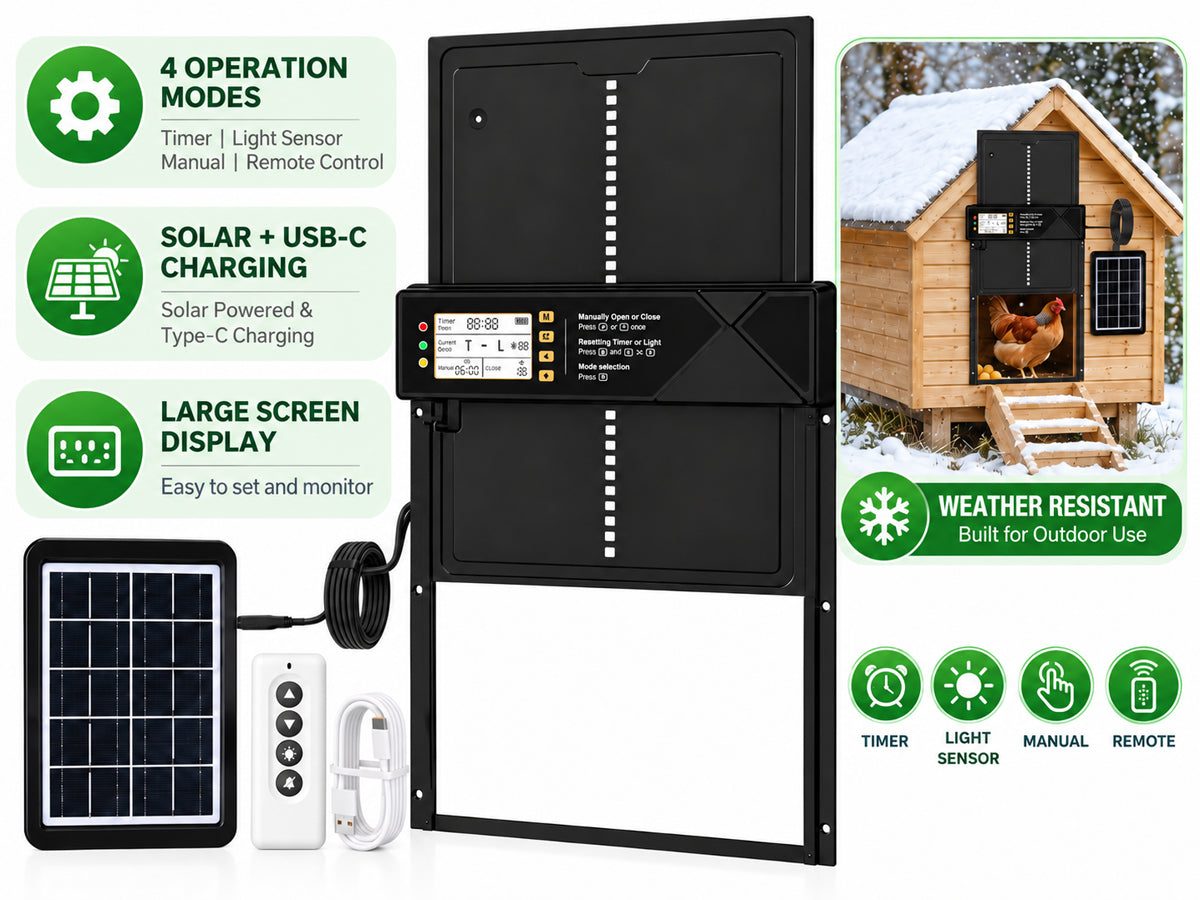 Automatic chicken coop door