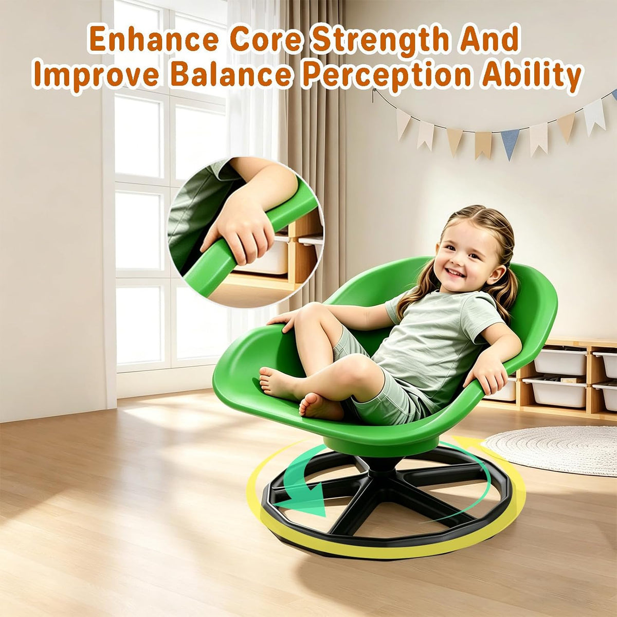 Kids Sensory Spinning Chair