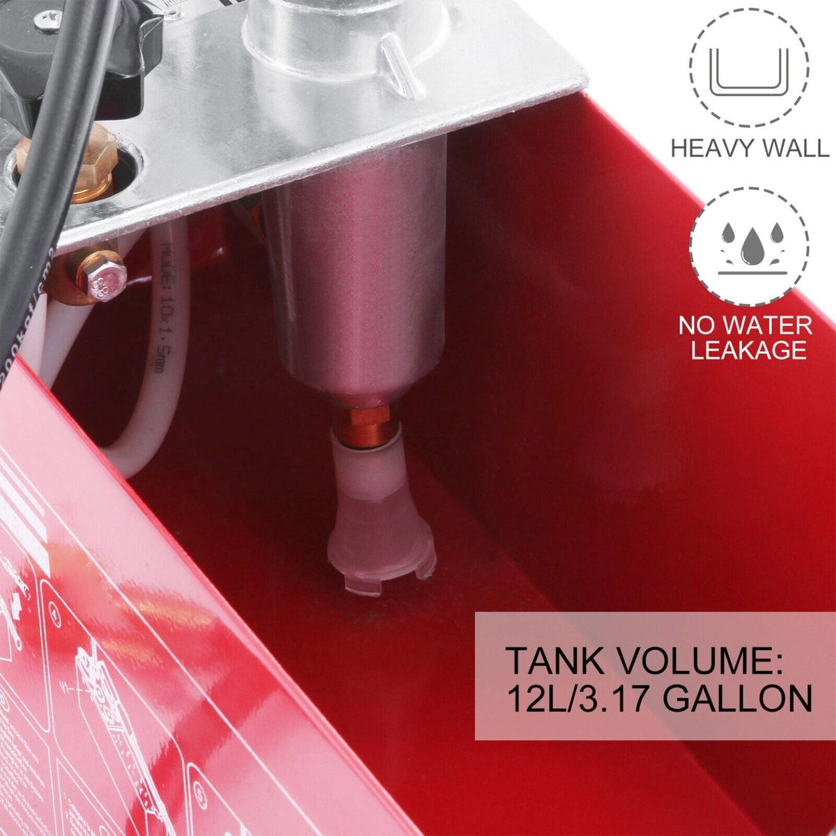 Hydrostatic Pressure Pump 12L Gas / Water