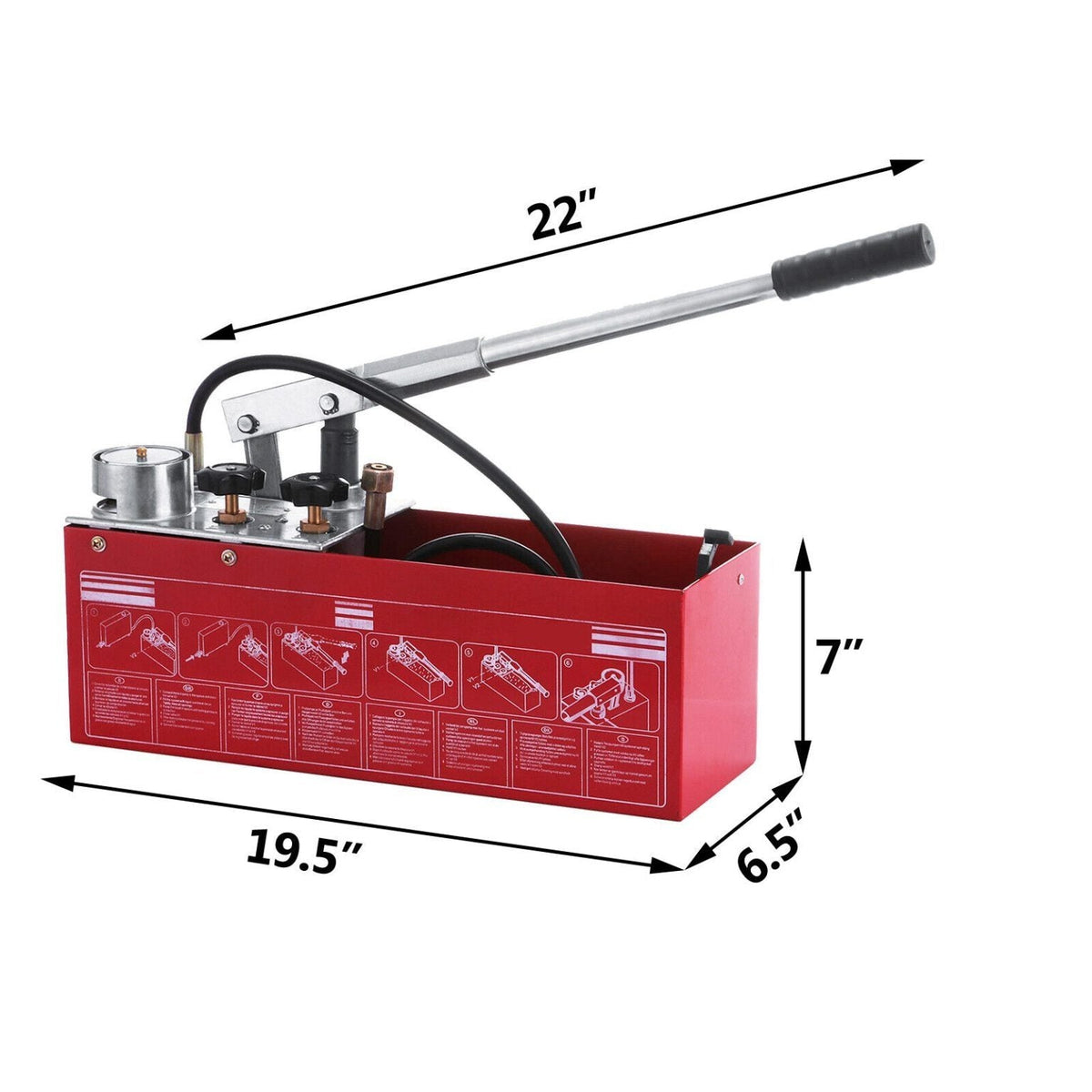Hydrostatic Pressure Pump 12L Gas / Water