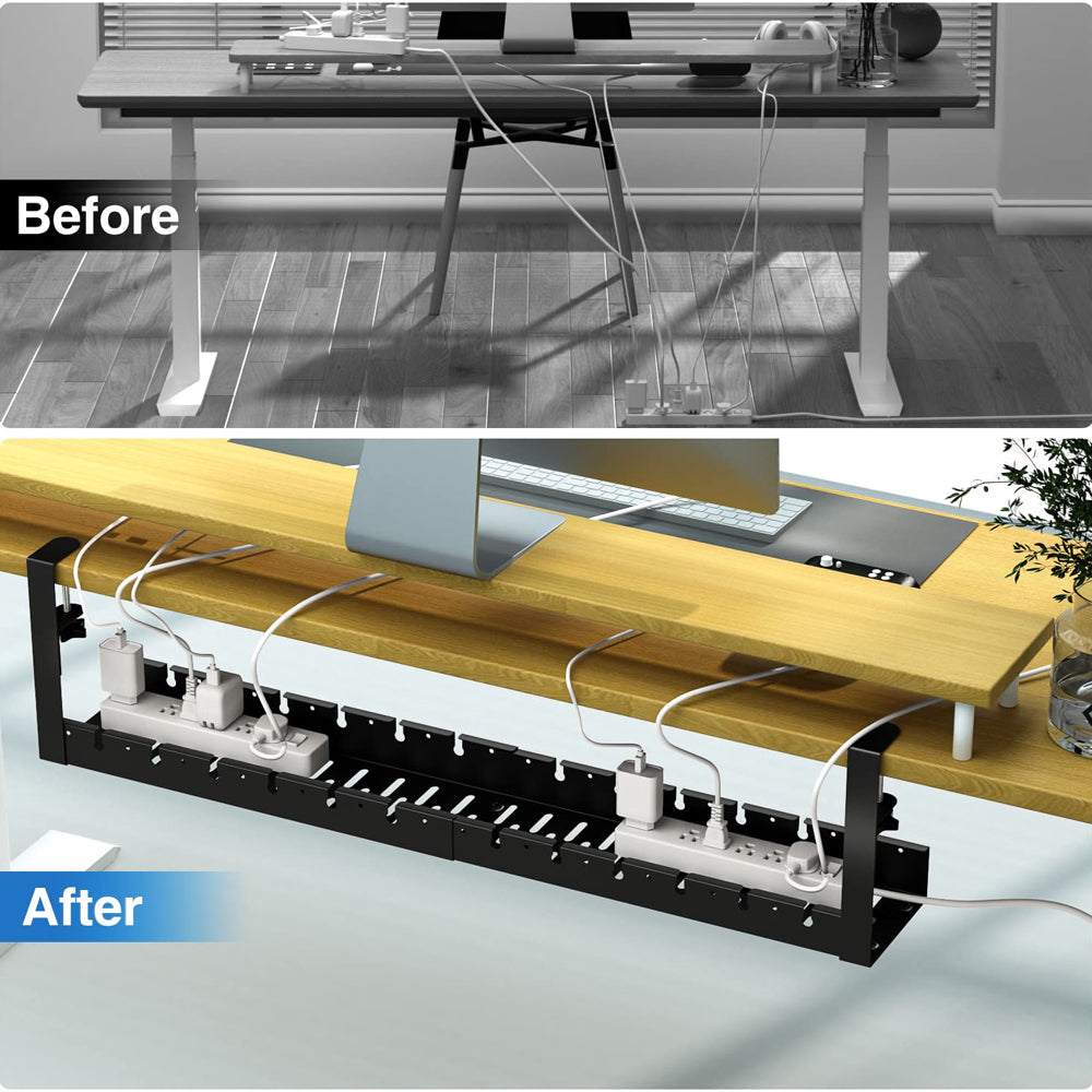 Under Desk Cable Management Rack 79 CM