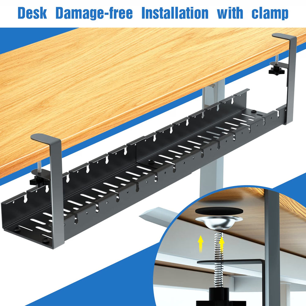 Under Desk Cable Management Rack 79 CM