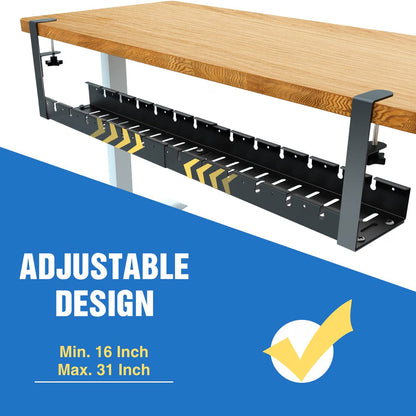 Under Desk Cable Management Rack 79 CM