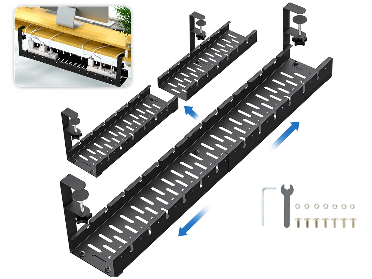 Under Desk Cable Management Rack 79 CM