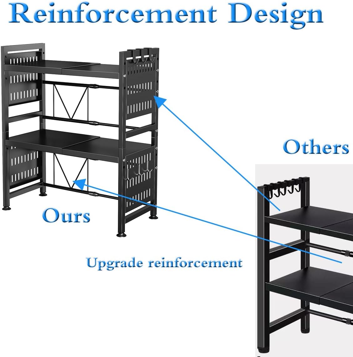 Microwave Shelf Rack Stand