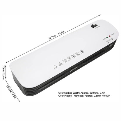 A4 Laminator Machine,Document Paper Laminating Laminator