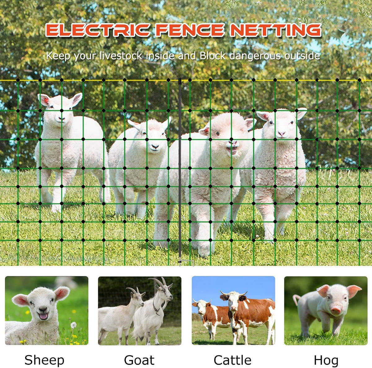 Electric Fence Netting Fence