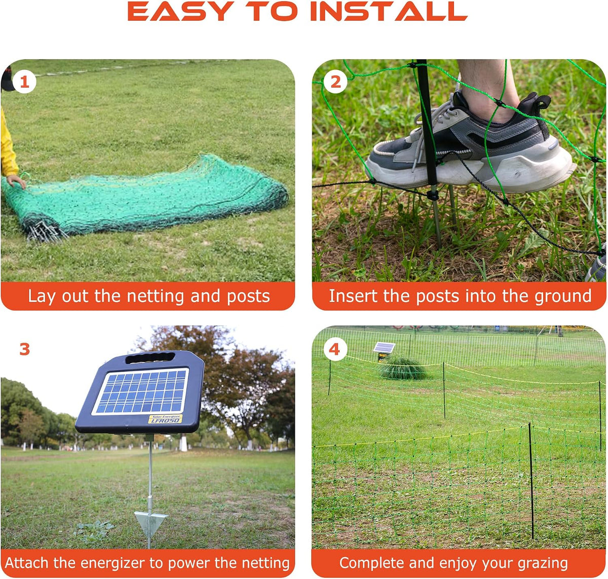 Electric Fence Netting Fence