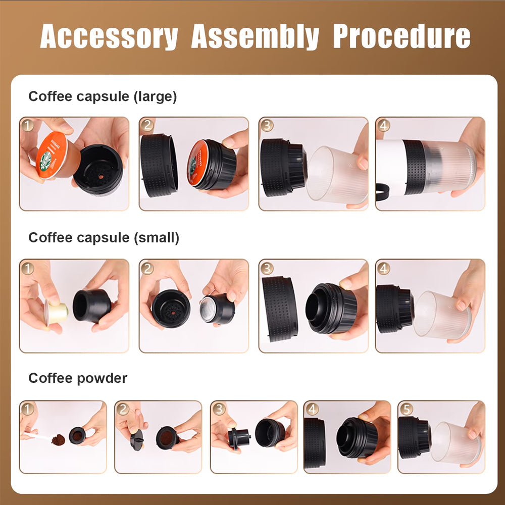 Portable Espresso Coffee Machine