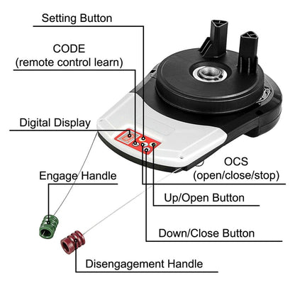 Garage Door Opener Roller 800N