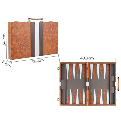 Backgammon Board Game Set