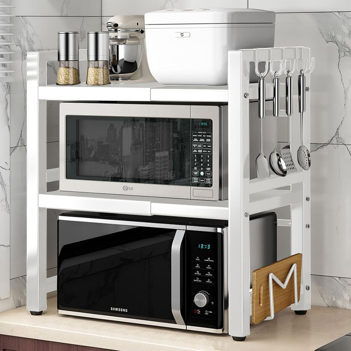 Microwave Shelf Rack Stand Kitchen Shelf Rack Stand