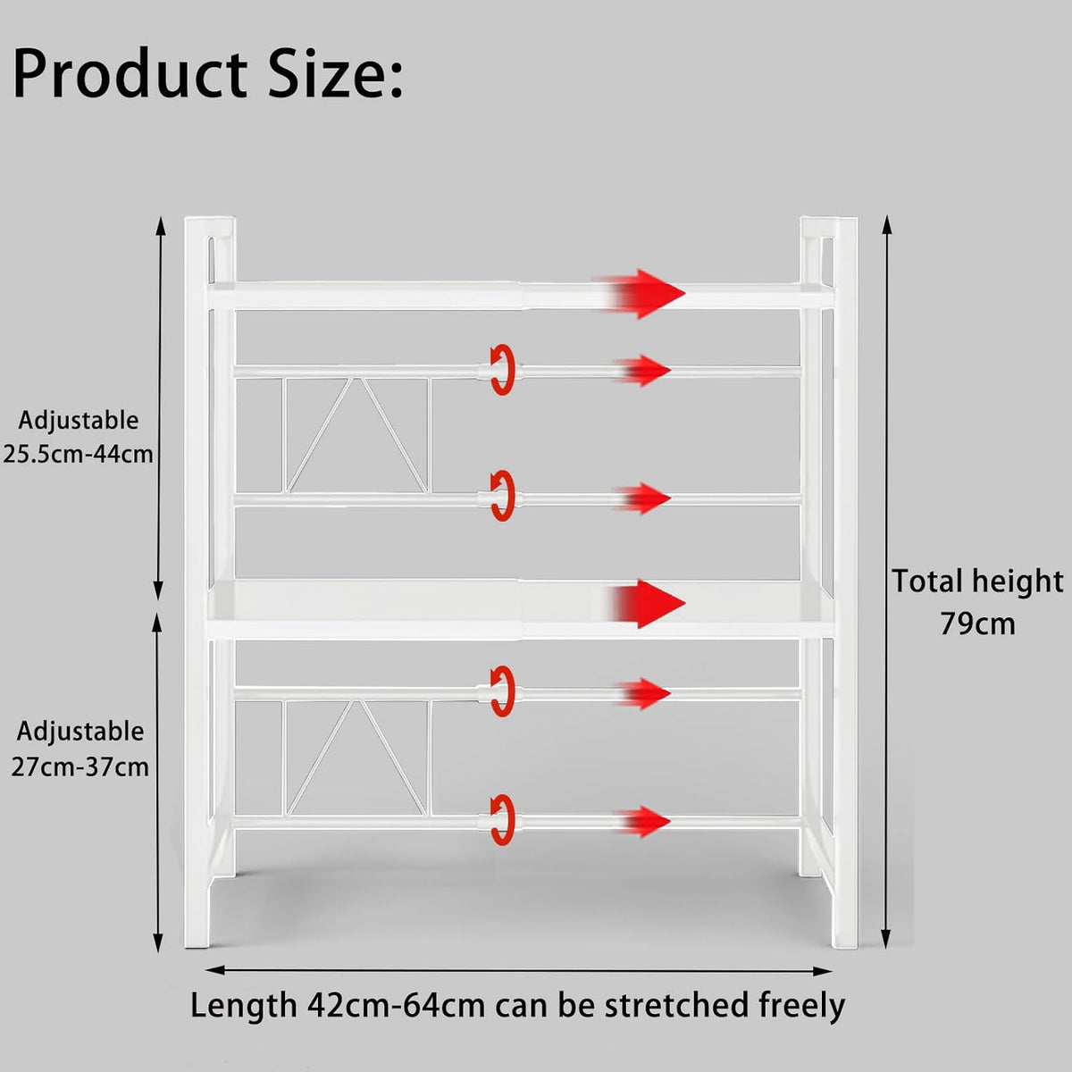 Microwave Shelf Rack Stand Kitchen Shelf Rack Stand