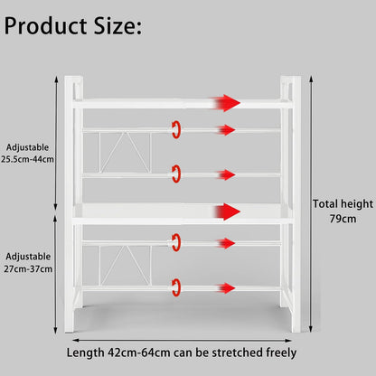 Microwave Shelf Rack Stand Kitchen Shelf Rack Stand