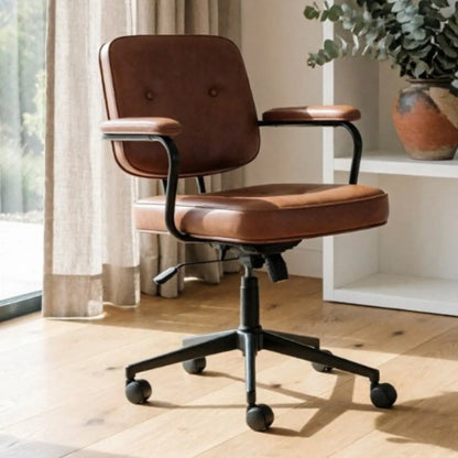 Retro Office Chair ( Tan Vintage )