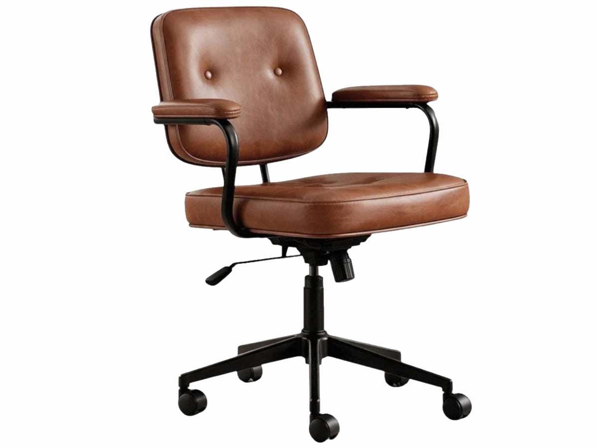 Retro Office Chair ( Tan Vintage )