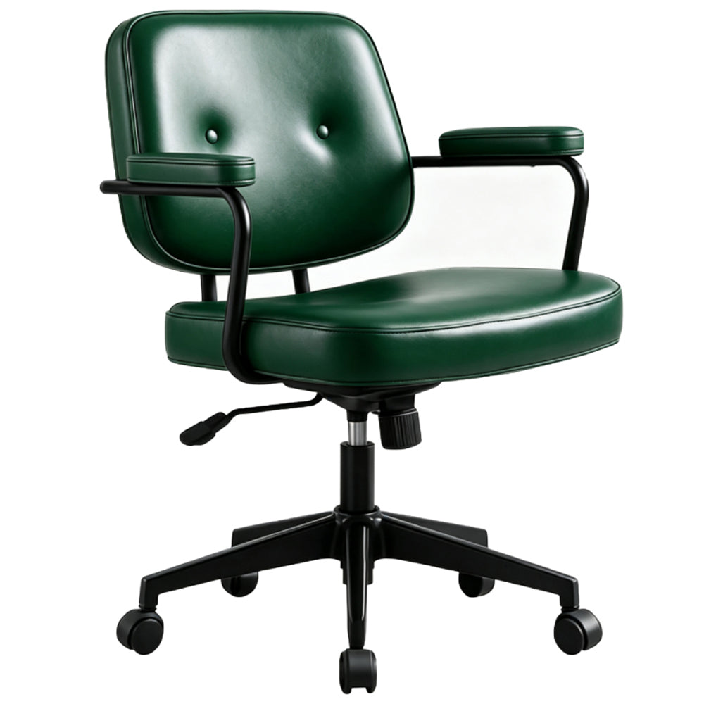 Retro Office Chair ( Olive Green Vintage )