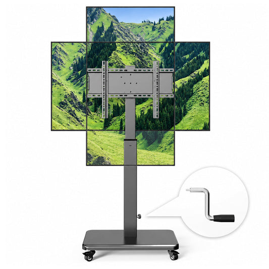 Mobile TV Stand Mount   40" to 75" TVs