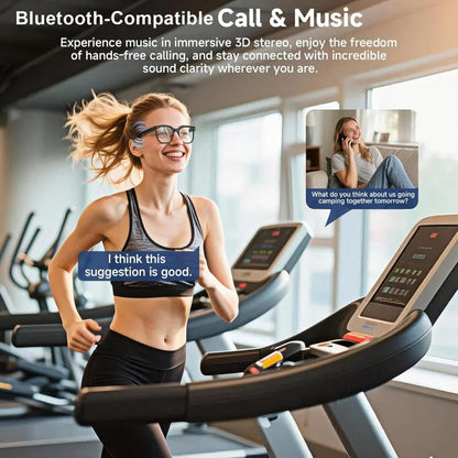 AI Smart Glasses with 8MP Camera, Real-Time Translation & Bluetooth Calling