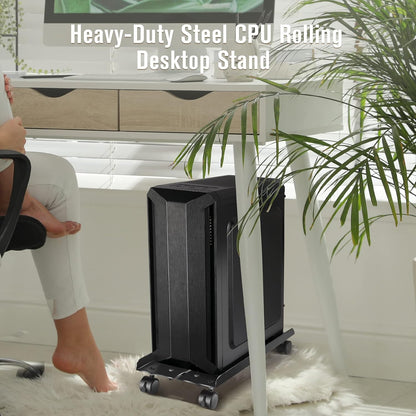 Adjustable Heavy-Duty PC Tower Stand