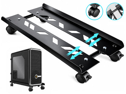 Adjustable Heavy-Duty PC Tower Stand