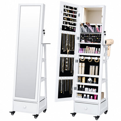 Jewellery Cabinet Armoire Storage Shelf