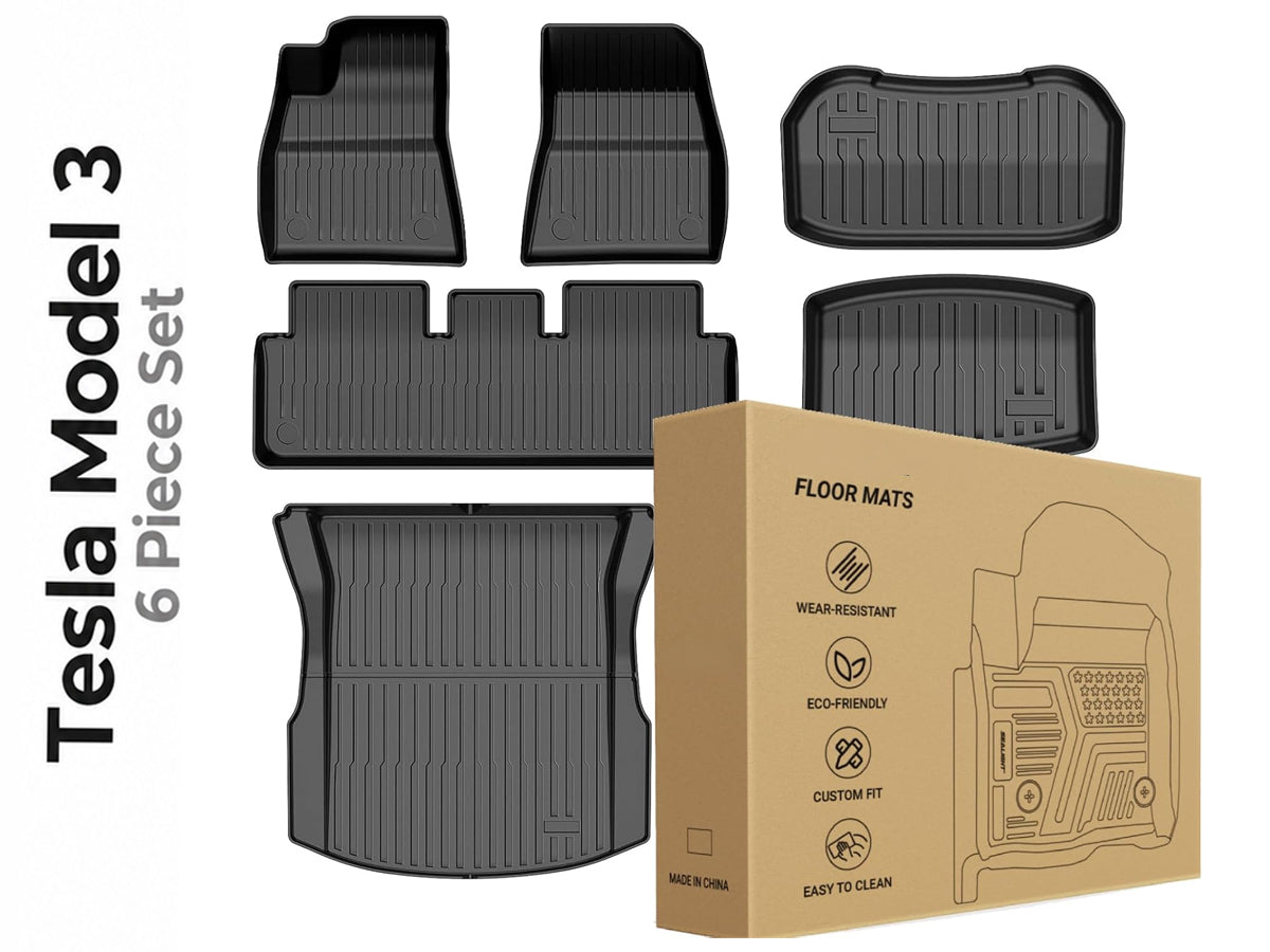 Tesla Model 3 Floor Mats Set