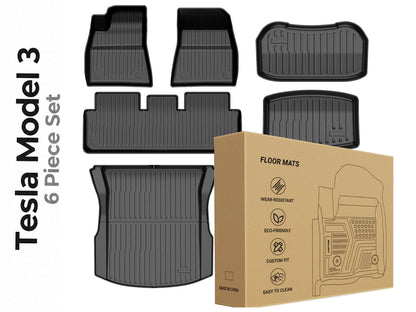 Tesla Model 3 Floor Mats Set