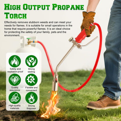 Liquefied Gas Torch Double Open Propane LPG Heating Torch