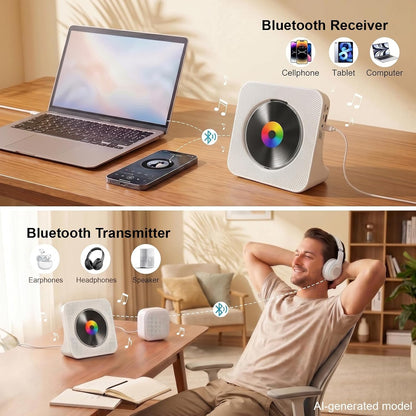 Rechargeable CD Player Bluetooth